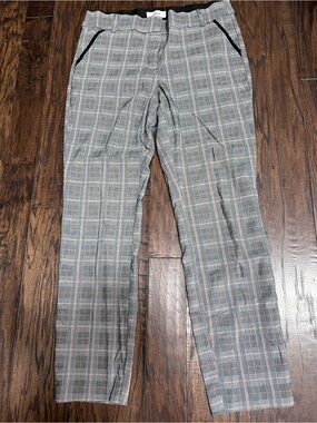 Takara Plaid Slim Chinos